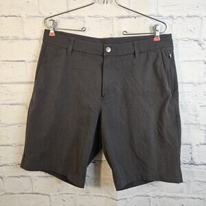 Lululemon Commission Classic Fit 9” Shorts Size 32 Gray